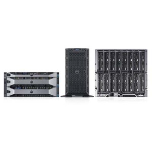 Dell PowerEdge 13G server family, featuring stacked Dell PowerEd